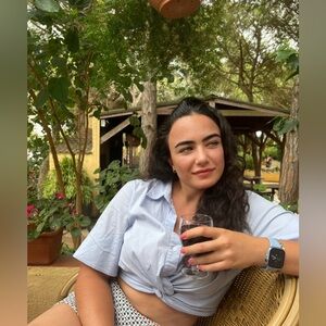 Anthropologie Light Blue Button-Down Shirt